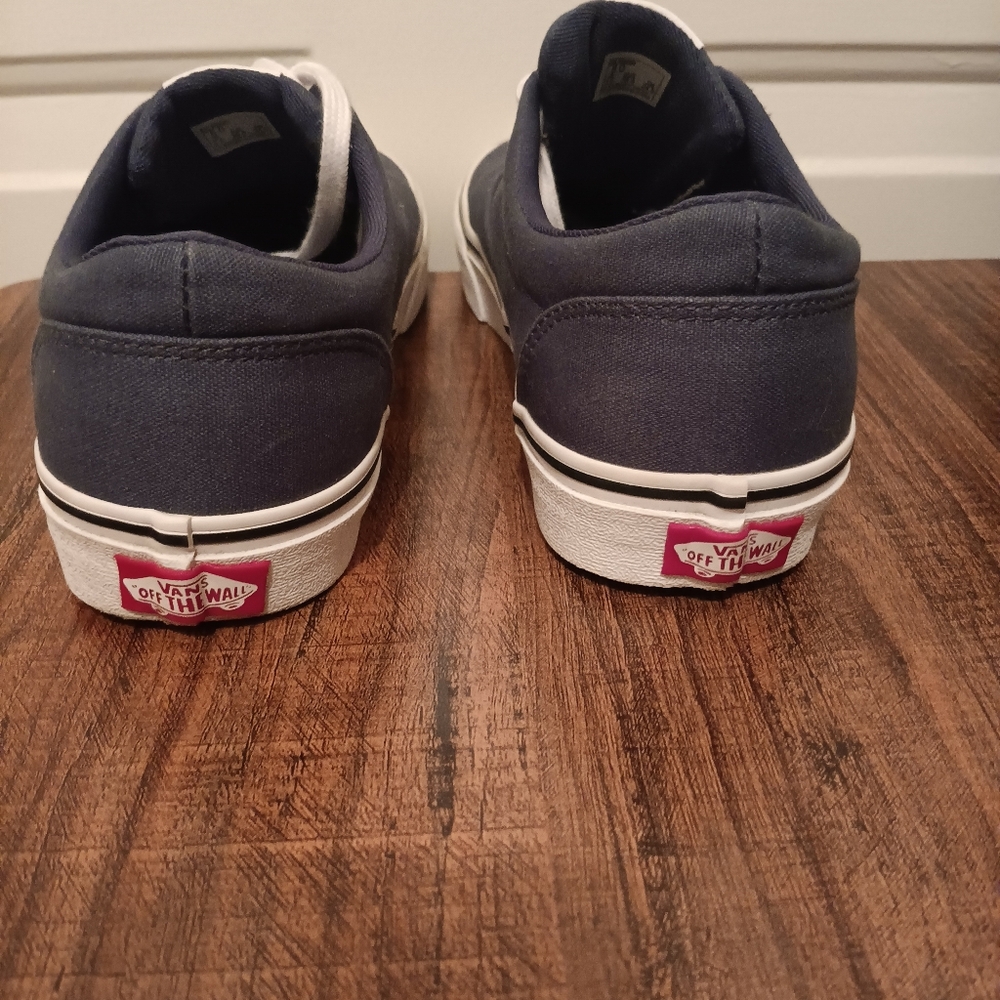 Vans Blue Canvas Sneakers Classic Style